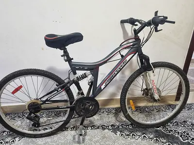 Used full-suspension mountain bike - medium frame, working condition