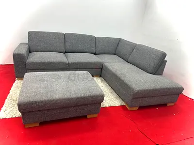 Like new condition IKEA sorvallen lshape sofa without footstool