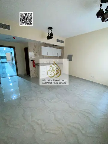 Studio apartment for annual rent, first occupancy, Al Jurf 3