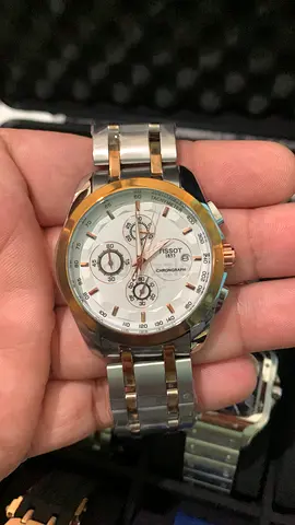 Tissot Master Copy Watch with white dial
