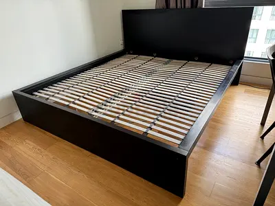 IKEA queen size bed and mattress for sale