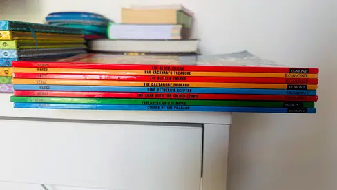Tin Tin Set of 7 graphic novels-
