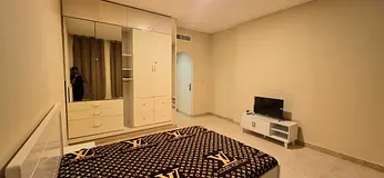 Master bed room with attached bathroom