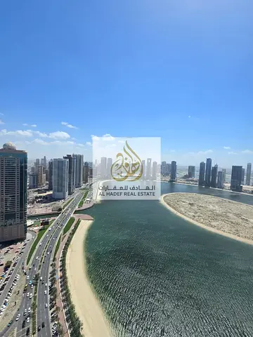 💎معقول الجمال ده ماشاء الله  [VIP] شقة 3BHK ملكية بإطلالة بحرية مباشرة - الخان 🌊🏙️