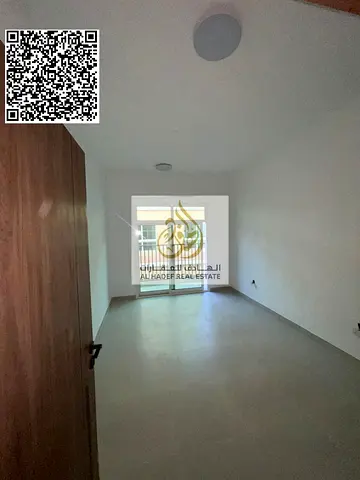 First occupant in Al Muwaihat 3 Type: Spacious one-bedroom apartment with a living room. Bathrooms: 2 modern bathrooms. Balcony with natural ventila