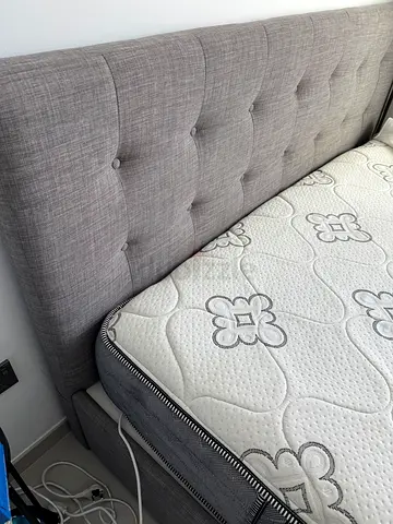 King sized bed and mattress