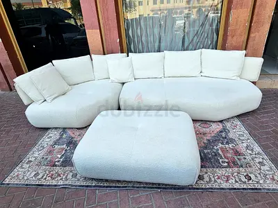 Brand new marina home Elba Sectional sofa beige