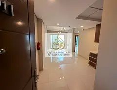 Annual rent in Ajman, Al Amrah area, Emirates City, Sheikh Mohammed Bin Zayed Tower Street. New apar