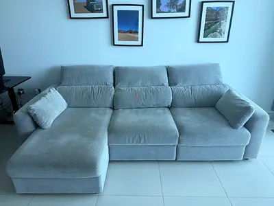 IKEA ESKILSTUNA Sofa Bed with Storage Chaise | Excellent Condition | AED 2,600