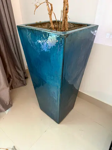 Tall ceramic pots