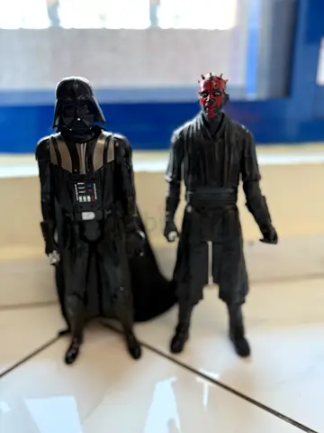 Star Wars Action Figures - Darth Vader  Darth Maul