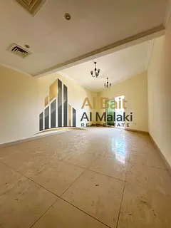 Apartment for rent :Three bedrooms and one bedroom master a living room in Al Taawun street with a b