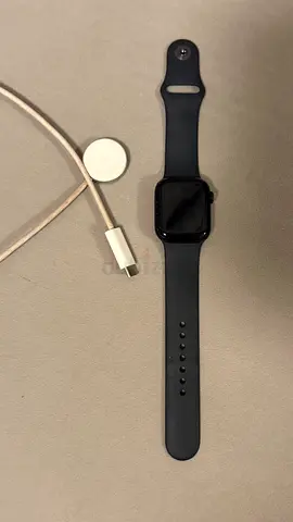 Used Apple Watch-style Smartwatch with Magnetic Charger - Good Working Condition