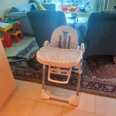 Adjustable Baby High Chair with Removable Tray - Good Condition