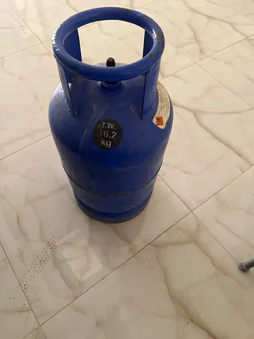 14kg Blue LPG Gas Cylinder - Used, Good Condition