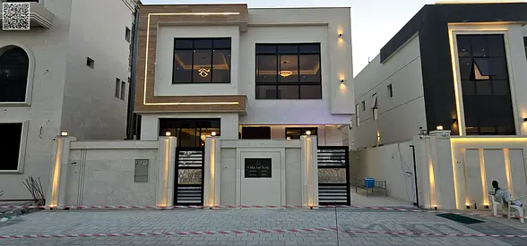 Brand New Luxury 6-Bedroom Villa with Majlis & Maid’s Room for Sale in Helio 2, Ajman