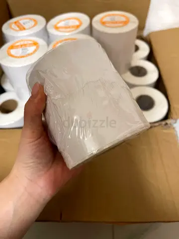 Coated paper labels Thermal transfer receipt paper rolls (new) - 30 rolls