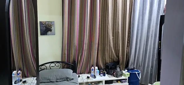 Neat and clean bed space