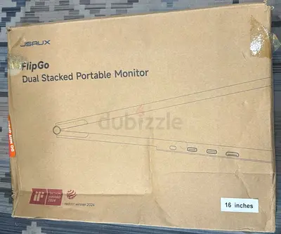 JSAUX FlipGo 16 Pro 2.5K Dual Screen Portable Monitor