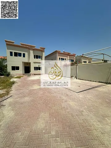 فيلا | 5 غرف وصالون | 4 غرف ماستر | مطبخ نظامي | 6 مواقف (3 داخلي + 3 خارجي) | مساحة 5,000 قدم | موقع مميز | الجرف 2 | للمواطنين فقط | 120,000 درهم سن
