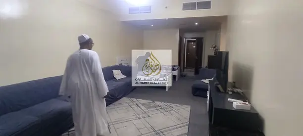 شقة 3 غرف وصالة للإيجار في أبراج عجمان ون 📍 الراشدية 3 ✨ غرفة خادمة + باركن