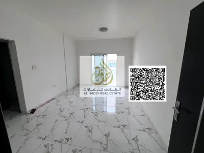 Available in Al Rashidiya 2 next to the Ladies' Park, one room and a hall, 2 bathrooms, a balcony and a built-in wardrobe, 30,000, 4 checks, a deposit
