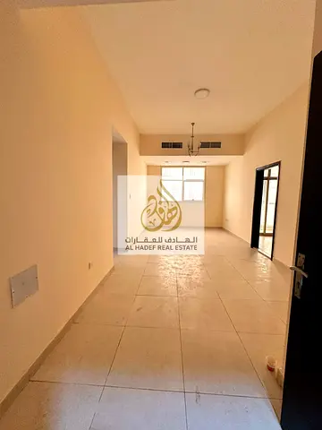 Two bedrooms and a living room in Al Jurf 2, next to the National School. Price: 36,000 (currency unspecified) payable in 4 installments. Security dep