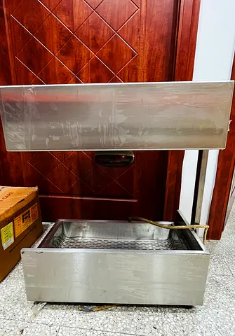 Commercial Food Heat Lamp / Warming Display Unit – Stainless Steel – Restaurant Equipment