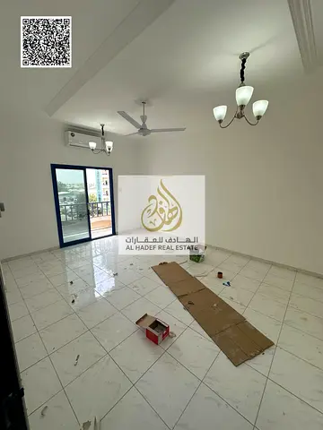 شقه غرفه وصاله  متجدده من الداخل بالكامل ايجار سنوى بعجمان النعيميه شارع الاتحاد