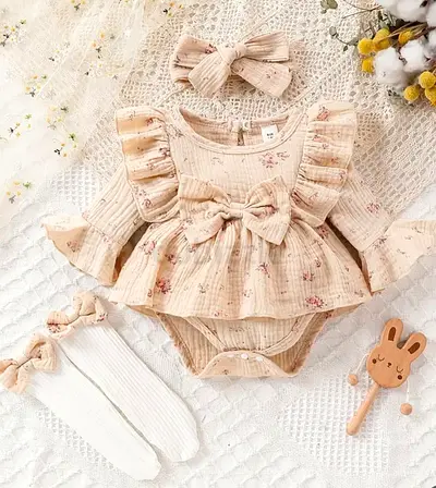 Baby dress for ages 1 to 3 months