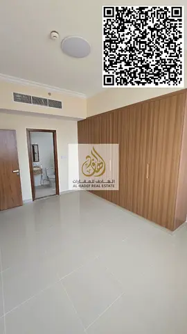 الواجهة العقارية | الجرف 3 (برج جديد - أول ساكن)  غرفتين وصالة بمساحة فسيحة وتشطيبات راقية. ■ المميزات: عدد 3 حمام لراحة أكبر + بلكونة + خزائن بالحائ