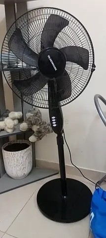 Used pedestal standing fan — good working condition