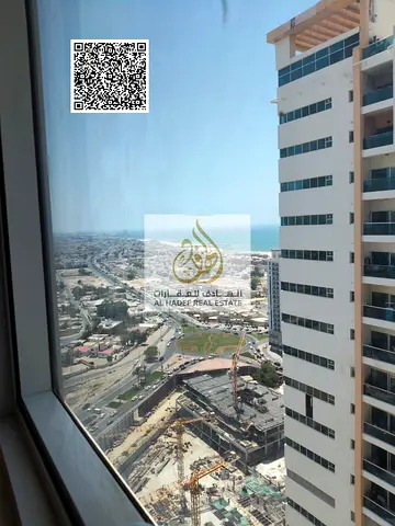 شقه ثلاث غرف وصاله ايجار سنوى ابراج عجمان ون