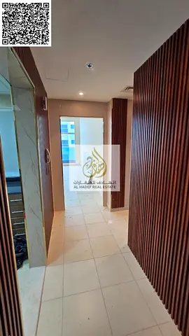 اجمل غرفتين وصالة بعجمان وان | غرفتين وصالة ثلاثة حمام وخزائن بالحائط في الغرف وبلكونة مغ غرفة غسيل ومطبخ مقفول مع باركنج داخل التاور الشقة بتشطيب عال