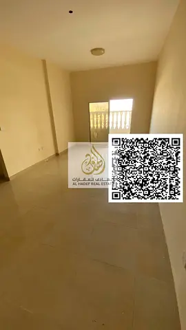 للإيجار السنوي بعجمان بالجرف 3، غرفتين وصالة + 2 حمام + بلكونة، ثاني ساكن، قريب من السوق الصيني ومركز القبائل، 42 ألف، 4 أو 6 دفعات، تأمين شيك لا يُصر