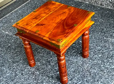 Solid Wood side table- end table