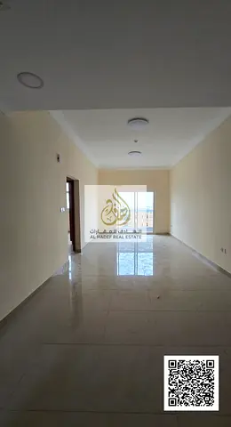 شقة غرفة وصالة جديدة أول ساكن مع بلكونة للإيجار السنوي قريب من السوق الصيني – عجمان