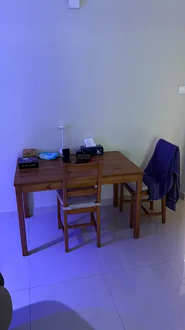 Bed with side table only NO MATTRESS
