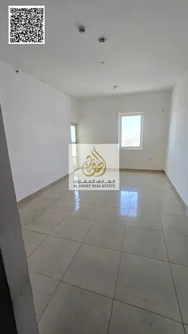 Largest 1 Bedroom Apartment for Annual Rent in Al Jurf 2, Ajman | 2 Bathrooms | Balcony | Laundry Room | Central Gas | Parking | Prime Location | AED