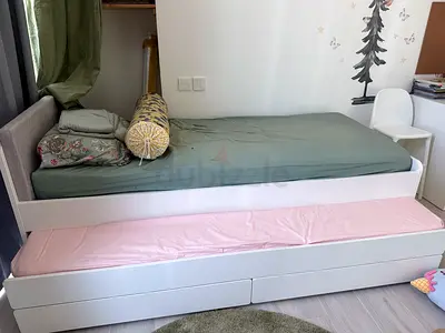 Folding bed for two kids IKEA