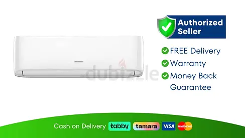 Hisense 1 Ton Inverter Split Air Conditioner - Brand New | 1 Year Warranty | Free Delivery | SHJ566