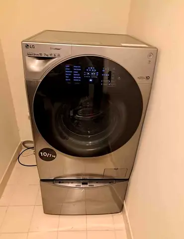 Lg 10 kg washer and 7 kg dryer with mini washer new model