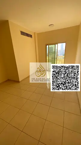 غرفتين وصالة بالراشدية 2 بجوار أبراج الفالكون، 2 حمام وبلكونة، إيجار 32 ألف سنويًا ب4 أو 6 دفعات وتأمين شيك موقع مميز جدا بالخدمات شقه مساحه كبيره جدا