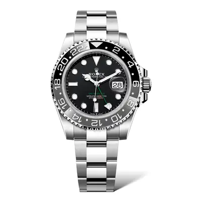 Rolex GMT Master II 40mm ”Bruce Wayne” 126710GRNR Oystersteel Black Dial Grey And Black Ceramic Beze