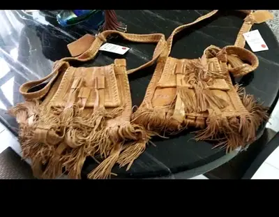 Brown Suede Fringe Shoulder Bag - Boho Style