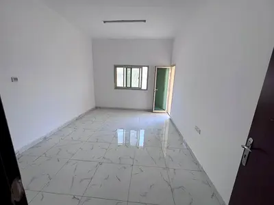 One bedroom and living room, balcony, central air conditioning, new building, easy access to Sharja