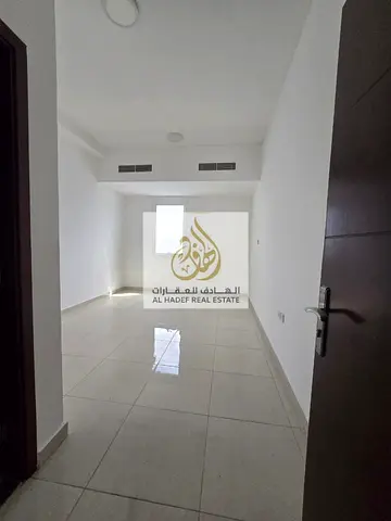 A 3-bedroom apartment with a hall available for annual rent in Al Jurf 2, located behind Safeer Mall, in a prime and highly convenient area close to s