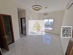 For rent in Ajman, first occupancy, two bedrooms and a living room in the Industrial Area, Al Ittiha