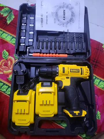 Cordless Electric Drill Set 48VF Lithium Battery – Complete Tool Kit