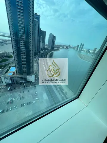 االاطلاله وجميع المميزات في سكن واحد في شقتك غرفتين في الخان ومجاني التكييف والباركنج ومسبح وجيم